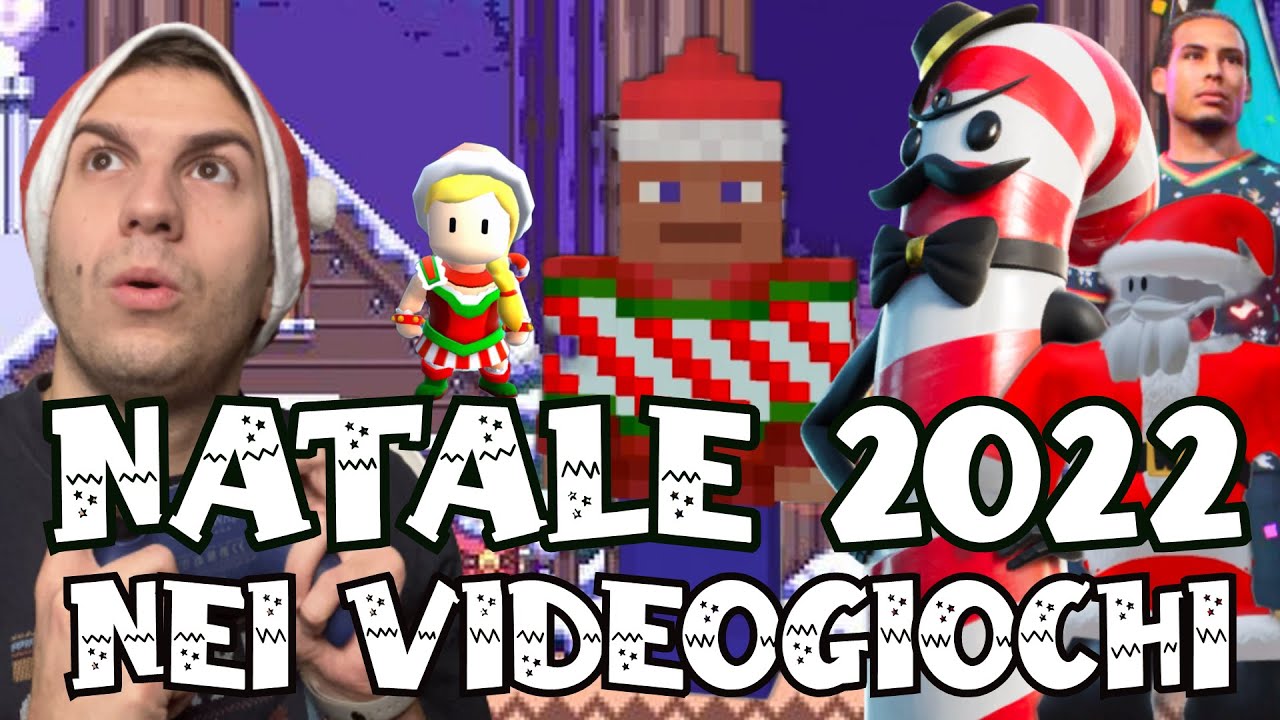 NATALE 2022 NEI VIDEOGIOCHI CON MINECRAFT, ROBLOX, FORTNITE, STUMBLE E FIFA - Alessandro Vanoni