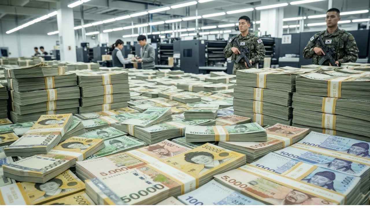 Inside Korea&rsquo;s High-Security Money Factory: Why the Won Is So Hard to Counterfeit (Full Process)