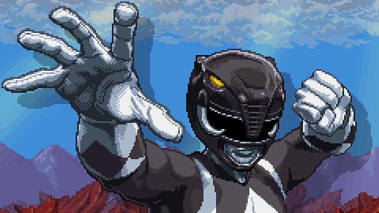 Mighty Morphin Power Rangers: Rita's Rewind - Black Ranger Playthrough - PC Gameplay (No commentary)