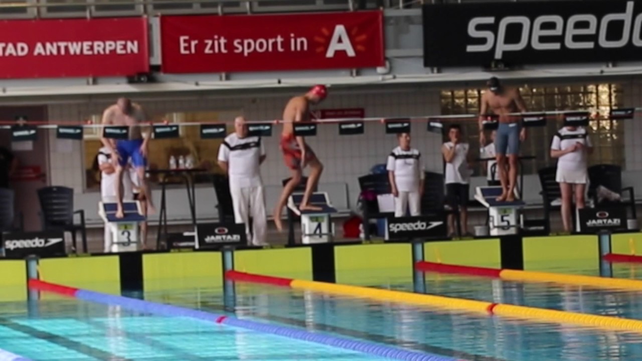 PIETER TIMMERS BELGISCH KAMPIOEN 50M FREESTYLE