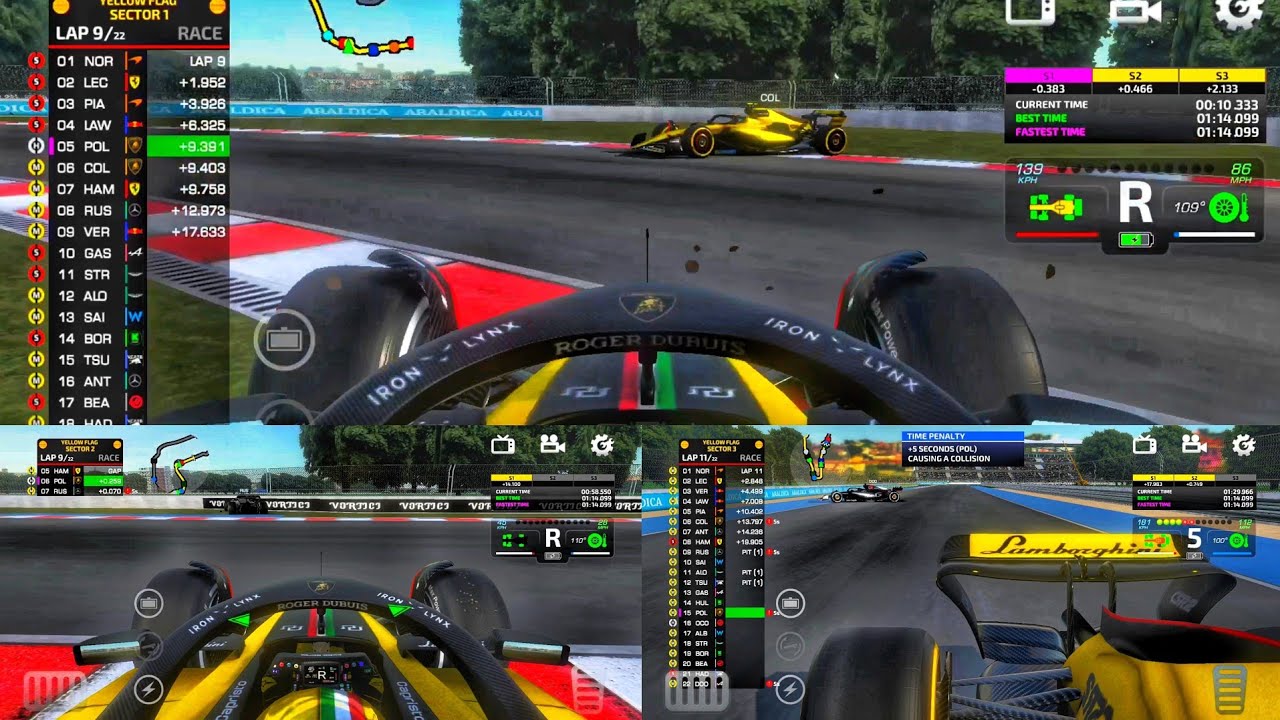 Monoposto MyTeam S4 R7: Teammate Drama & Double Crashes in One Lap - A Nightmare Race!