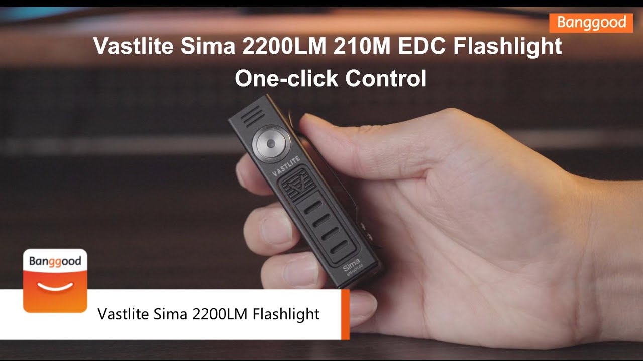 Vastlite Sima 2200LM Flashlight - Shop on Banggood
