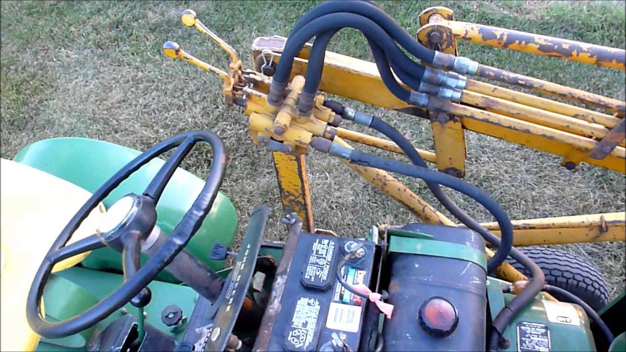 John Deere 110/112 Round Fender Loader Comparison