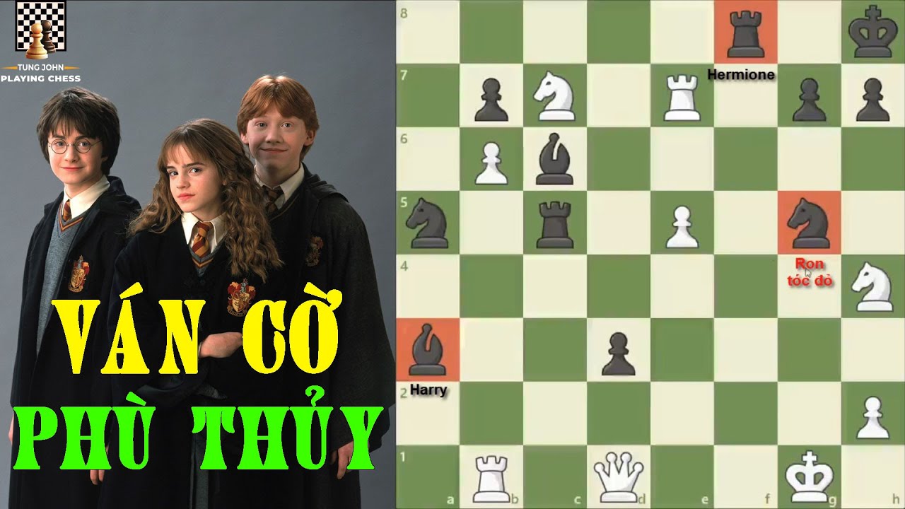 Harry Potter V&agrave; V&aacute;n Cờ Ph&ugrave; Thủy - Ron T&oacute;c Đỏ Liều M&igrave;nh Cứu Bạn