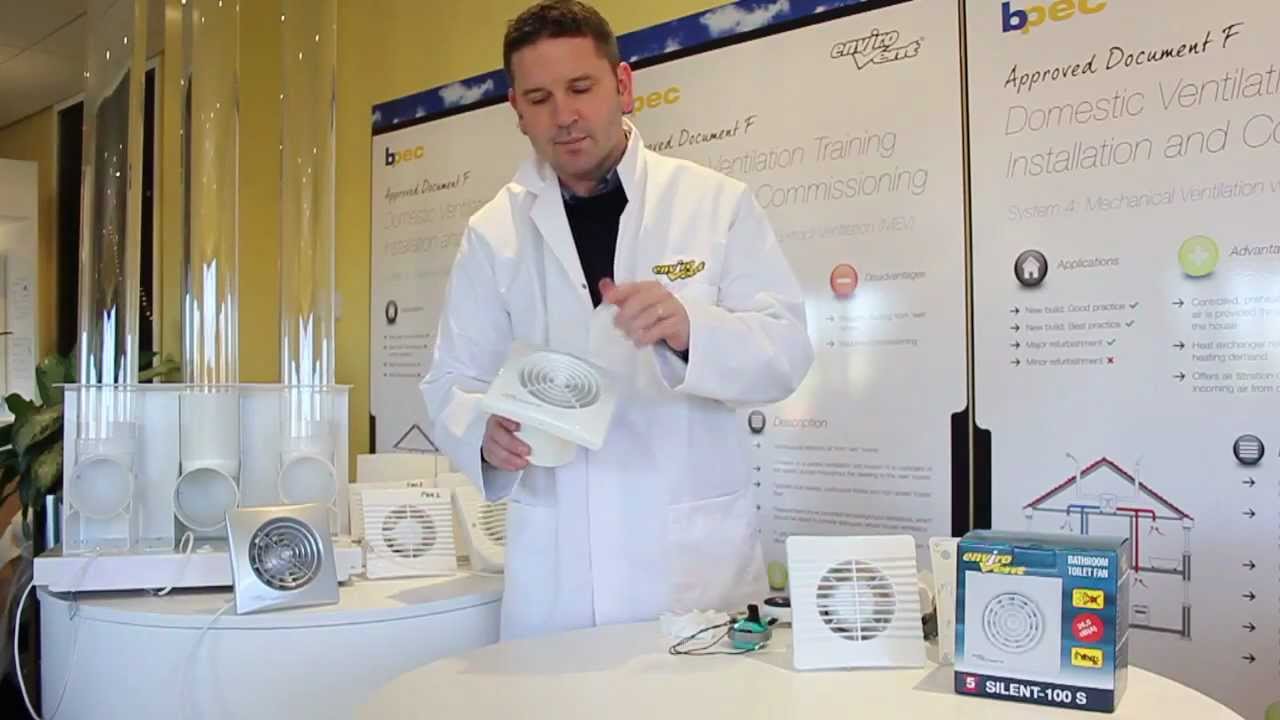Silent Fan with High Air Extraction Power - the 