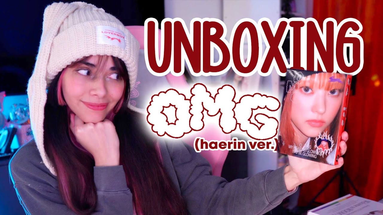 QUANTA ABBONDANZA! - UNBOXING di OMG (Message Card Haerin Ver.) delle NewJeans
