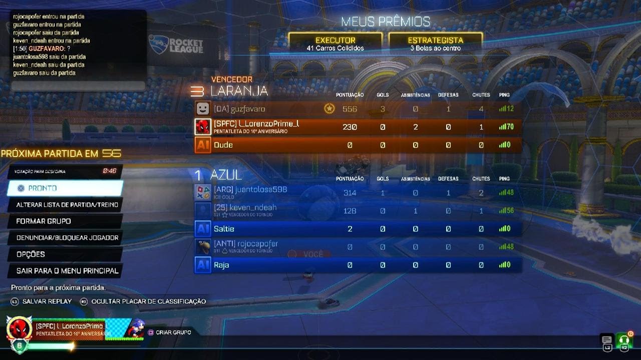 Rocket League joguei com a melhor BMW