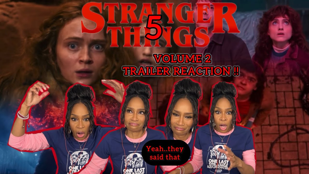 Stranger Things 5 | Volume 2 | TRAILER REACTION! Dustin & Steve’s Bond🥹 #reaction 