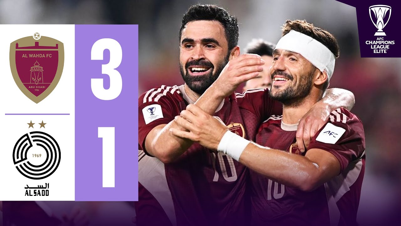 TADIĆ MASTERCLASS extends unbeaten run! | Al Wahda 🇦🇪 vs Al Sadd SC 🇶🇦 | Highlights ACL Elite&trade;