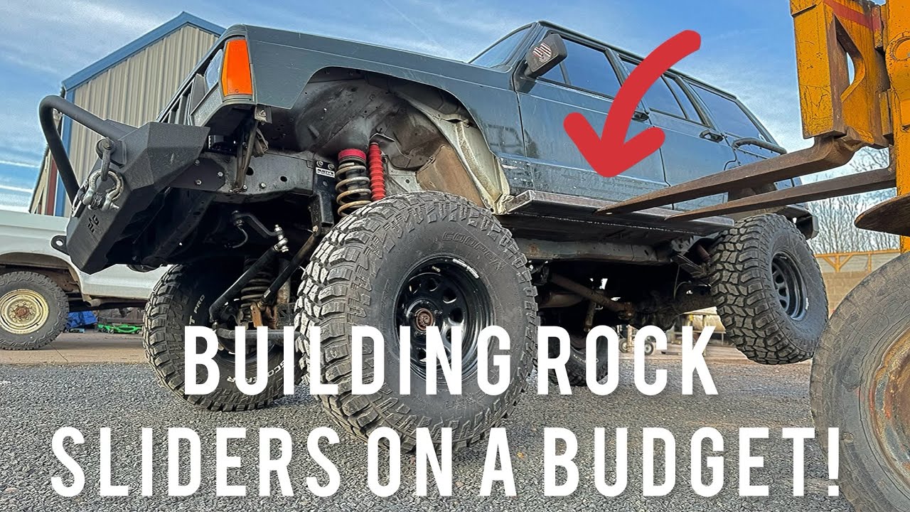 Самодельные противоскользящие накладки на Jeep Cherokee XJ!