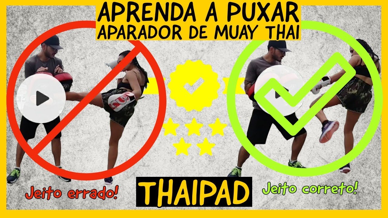 NÃO ERRE MAIS NO APARADOR DE MUAY THAI! (5 PRINCIPAIS ERROS E COMO CORRIGÍ-LOS!)