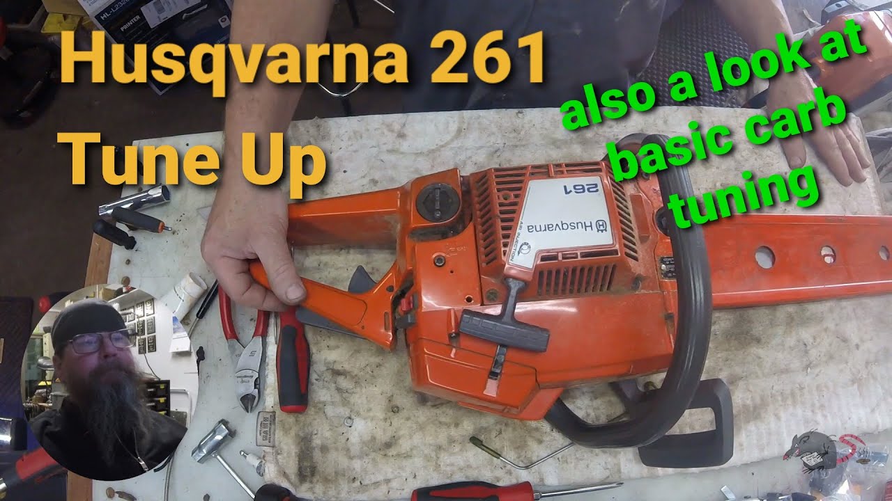 Husqvarna 261 Chainsaw Tune Up