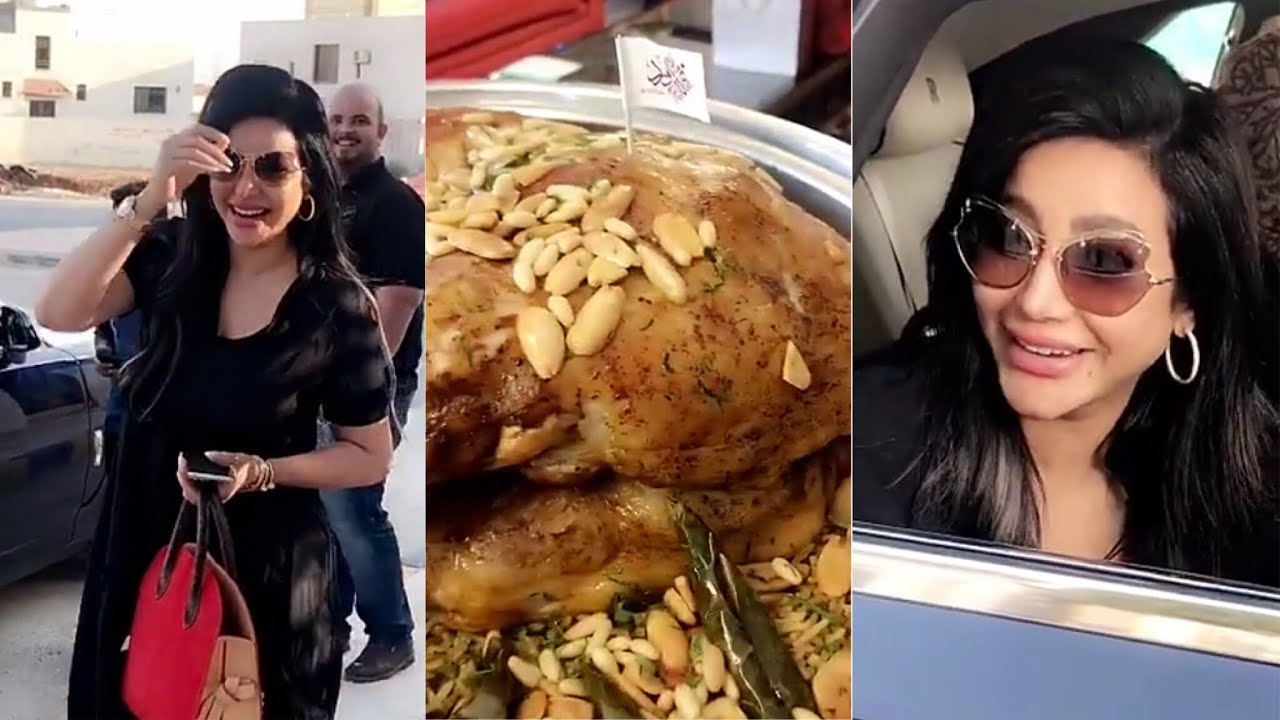 لجين عمران معزومة في منزل الاعلامية فاديا الطويل في عمان