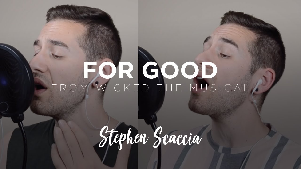 For Good - Wicked (cover by Stephen Scaccia)