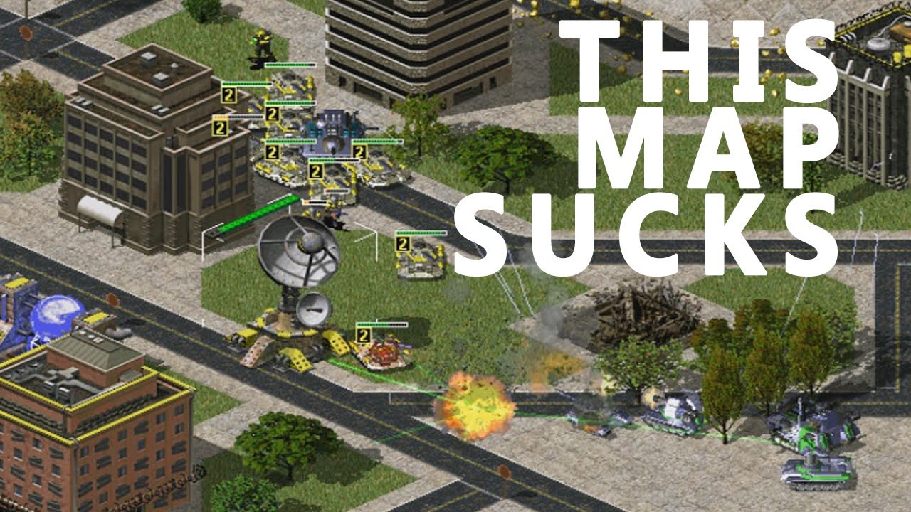 First and last time we played this map... // Command & Conquer