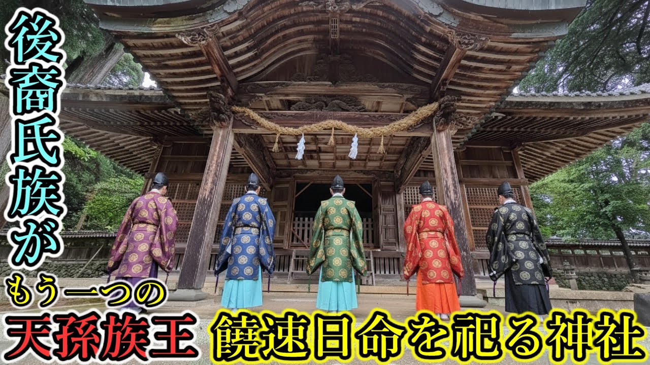 👺もう一人の天孫族の王 饒速日命を祀る古代氏族統治の神社【岐阜県不破郡 伊富岐神社】