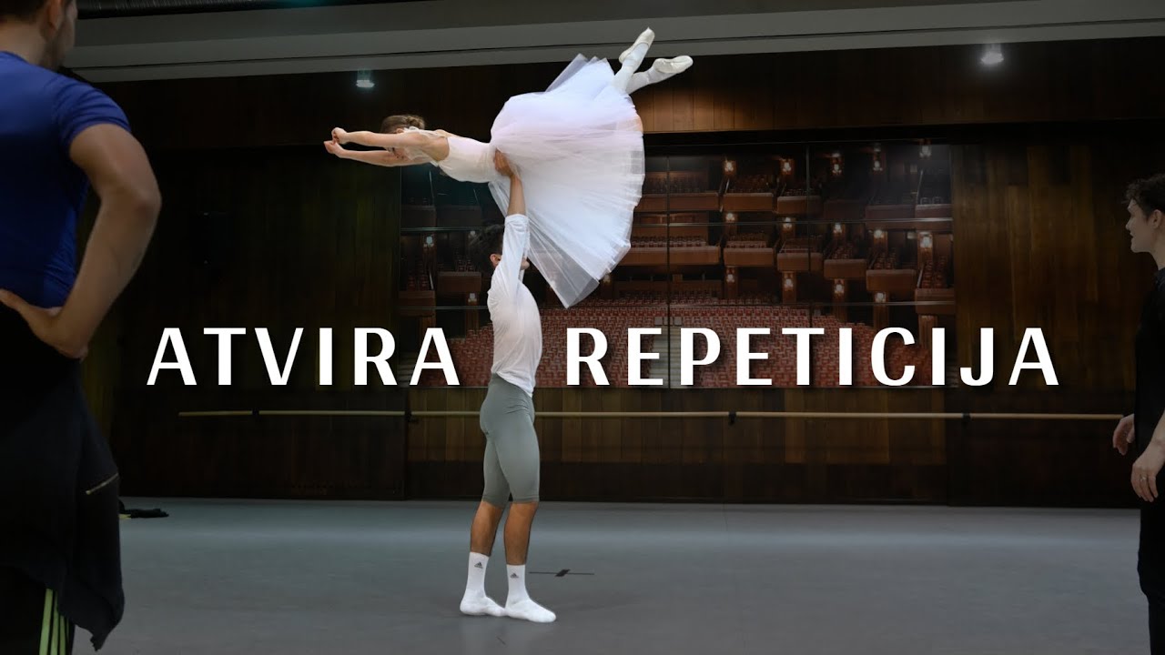 Baleto ŽIZEL repeticija su žiūrovais