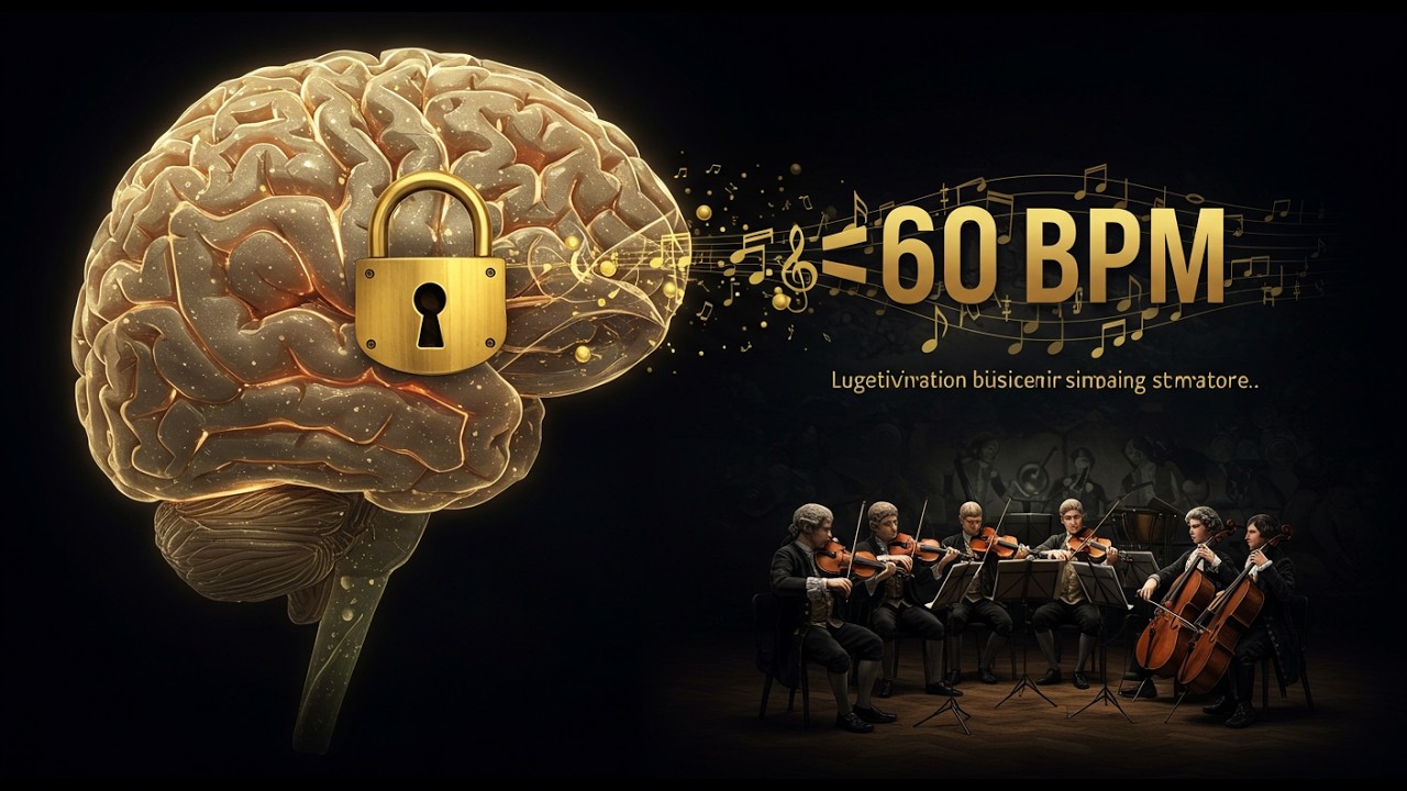 Baroque Music to Stimulate the Brain – 60 BPM for Focus, Study & Calm