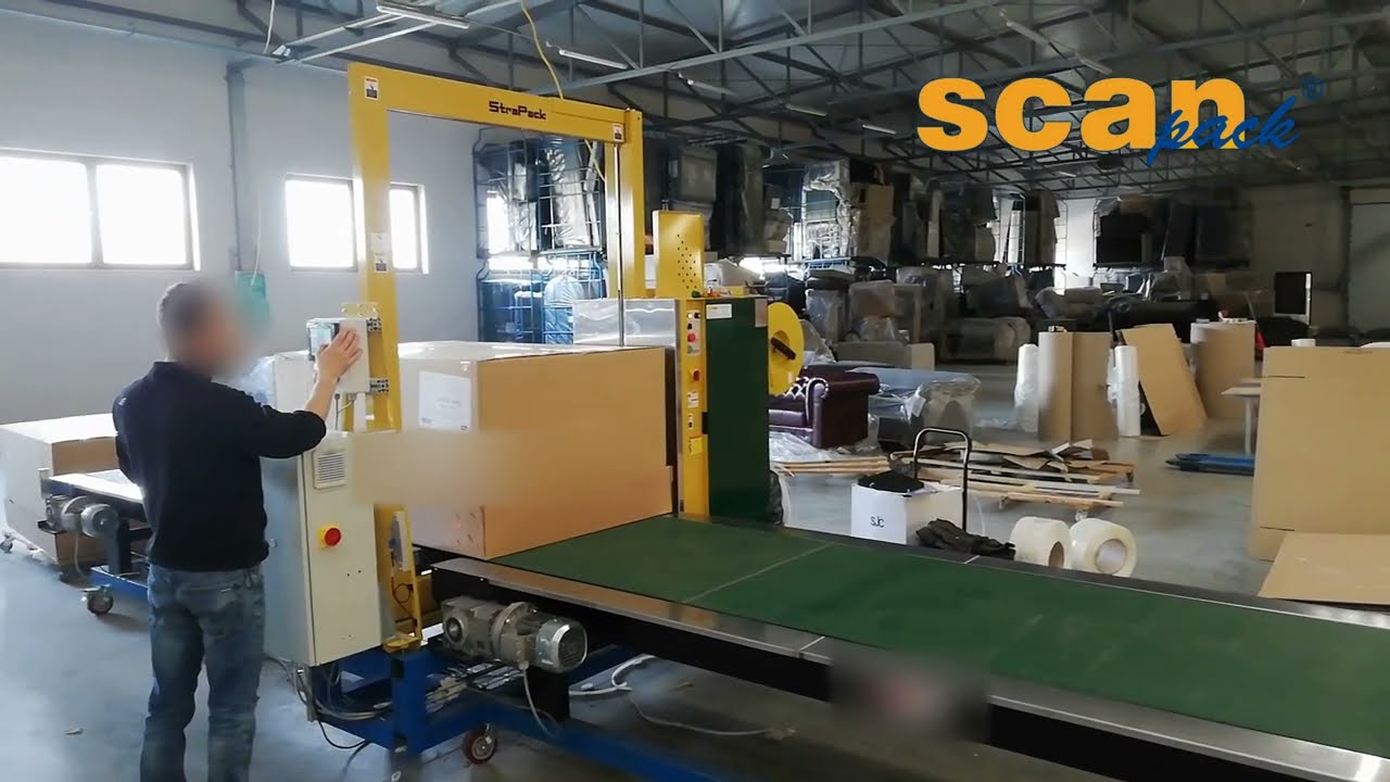 SQ-800Y rama 1200x1650 maszyna spinająca Strapack
