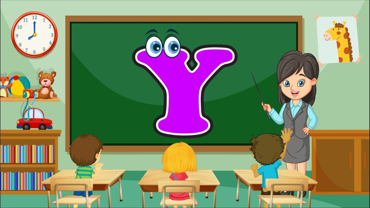 Words That Start with Y | 9 Words That Start with Letter Y for Toddlers | Kids Learning Videos