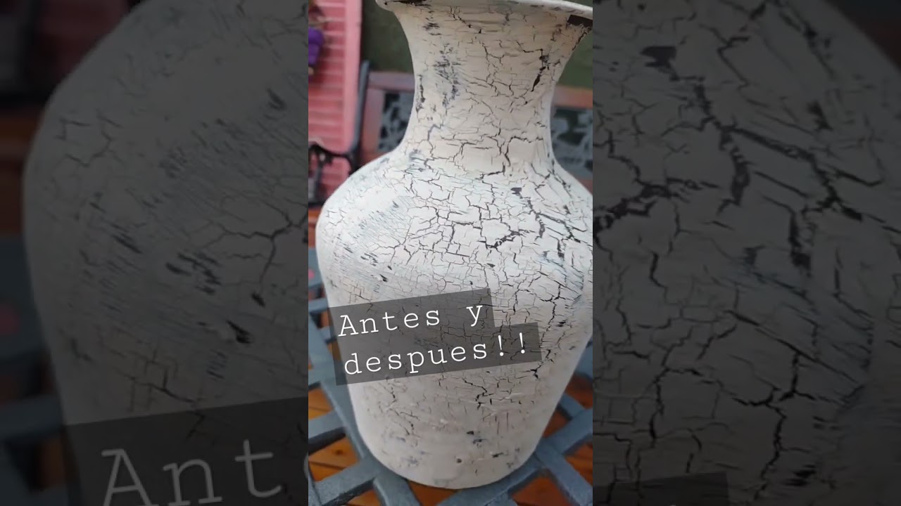 jarr&oacute;n efecto craquelado...conoces &eacute;sta t&eacute;cnica?