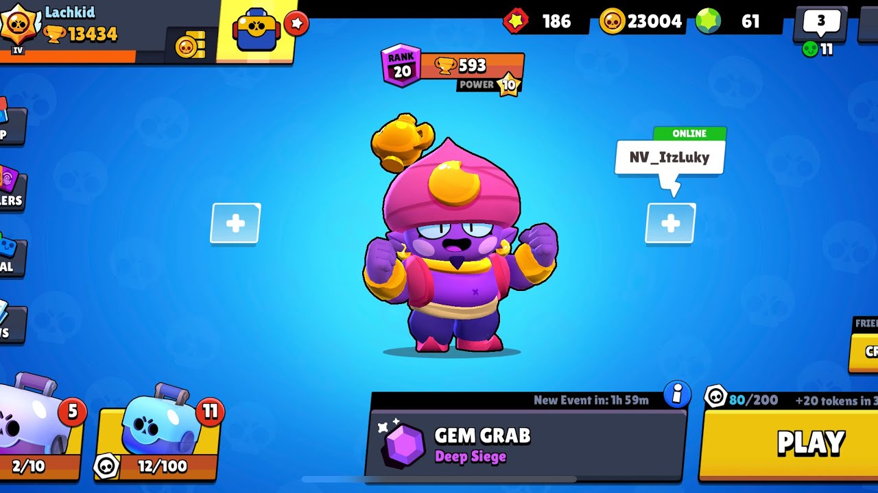DESTROYING other Brawlers with GENE! - Lachkid BrawlStars