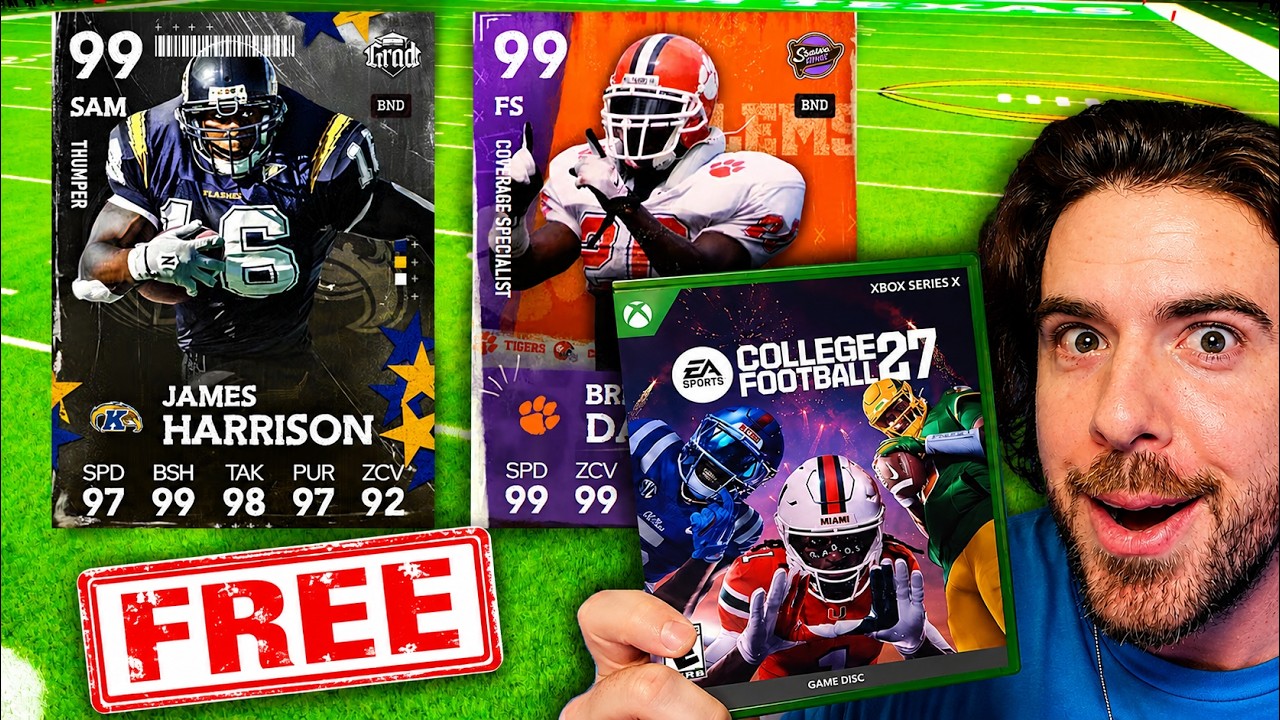 FREE Players That Could Change Your CFB 27 Start! No Money Spent Ep99