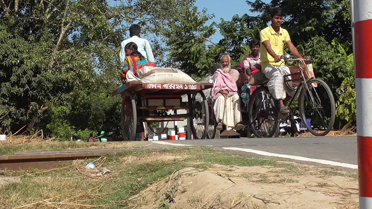 Rail Crossing Bypass Road in Bangladesh