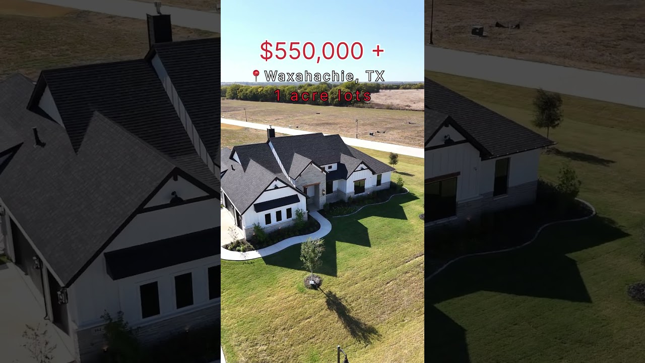 Customizable homes for sale in Waxahachie, TX 🏡 #houseforsale #texas #dallasfortworth #dfw