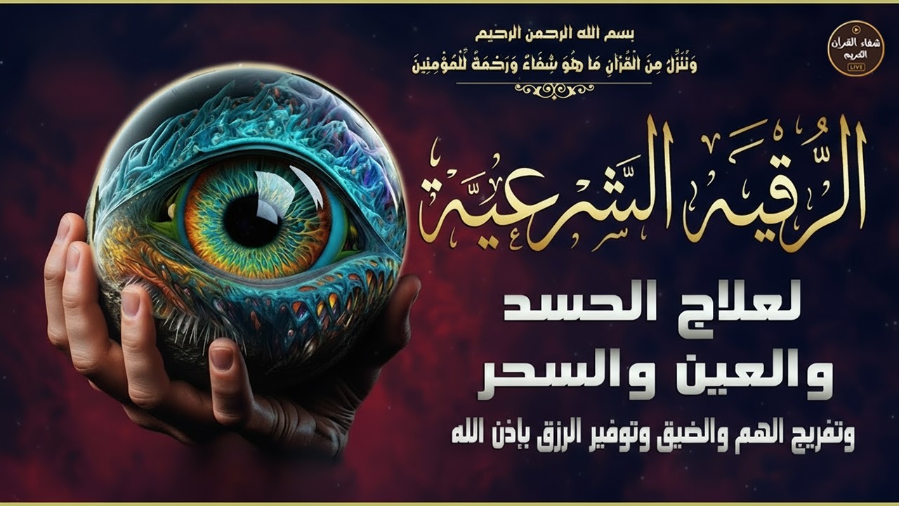 أقوى رقية شرعية شاملة لعلاج الحسد، السحر، العين، الهم، الضيق وتوفير الرزق بإذن الله Quran Ruqyah