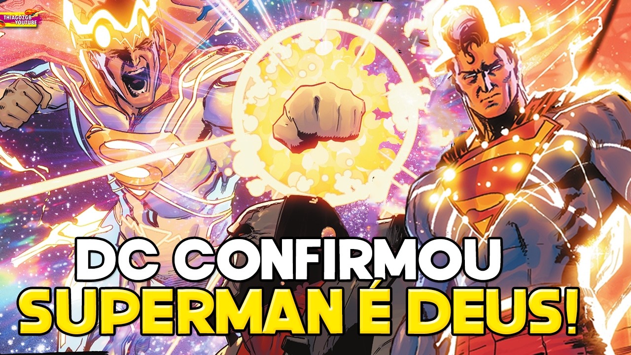 DC K.O. CONFIRMOU: Superman é o Novo Deus Absoluto