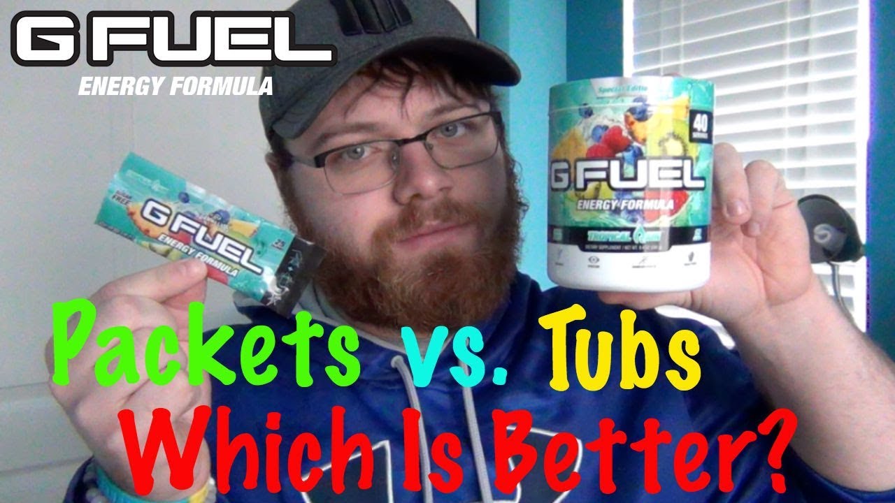 GFuel Tips: Packets vs. Tubs (Which Should You Buy?)