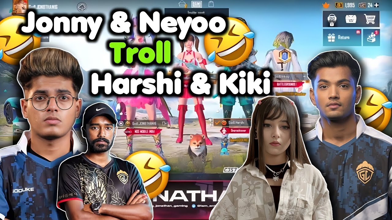 Jonny & Neyoo Troll Harshita & Kiki 😂| Funny Moment | ODIN