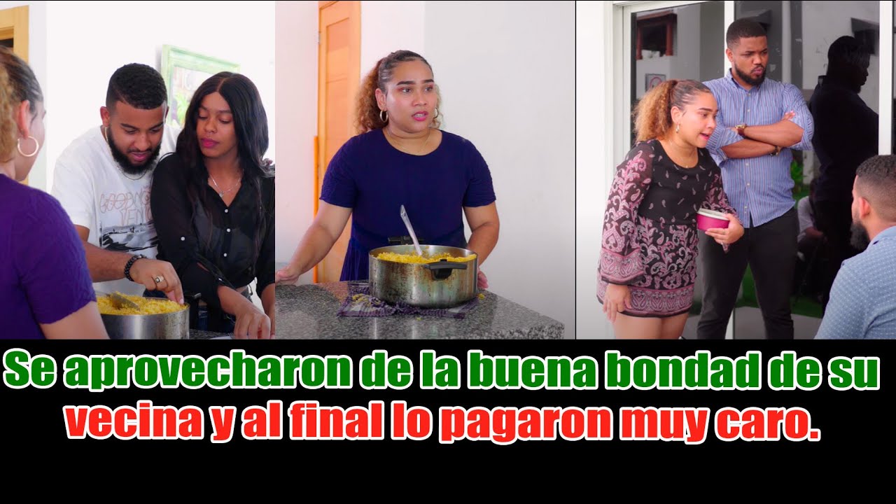 Aprovecho la buena bondad de su vecina y al final lo pago caro.