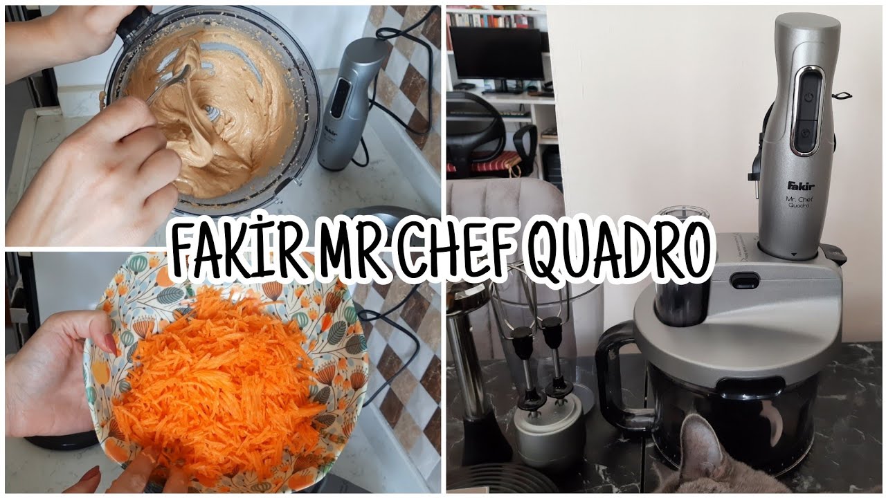 FAKİR MR CHEF QUADRO KUTU A&Ccedil;ILIMI | Fıstık Ezmesi ve Havu&ccedil; Tarator Yaptım!