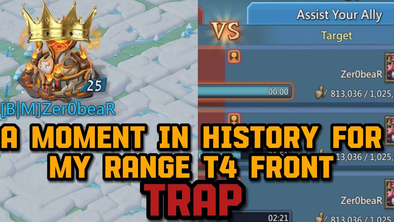 Lords Mobile - the SKY is the LIMIT for my trap #lordsmobile #rallytraplordsmobile