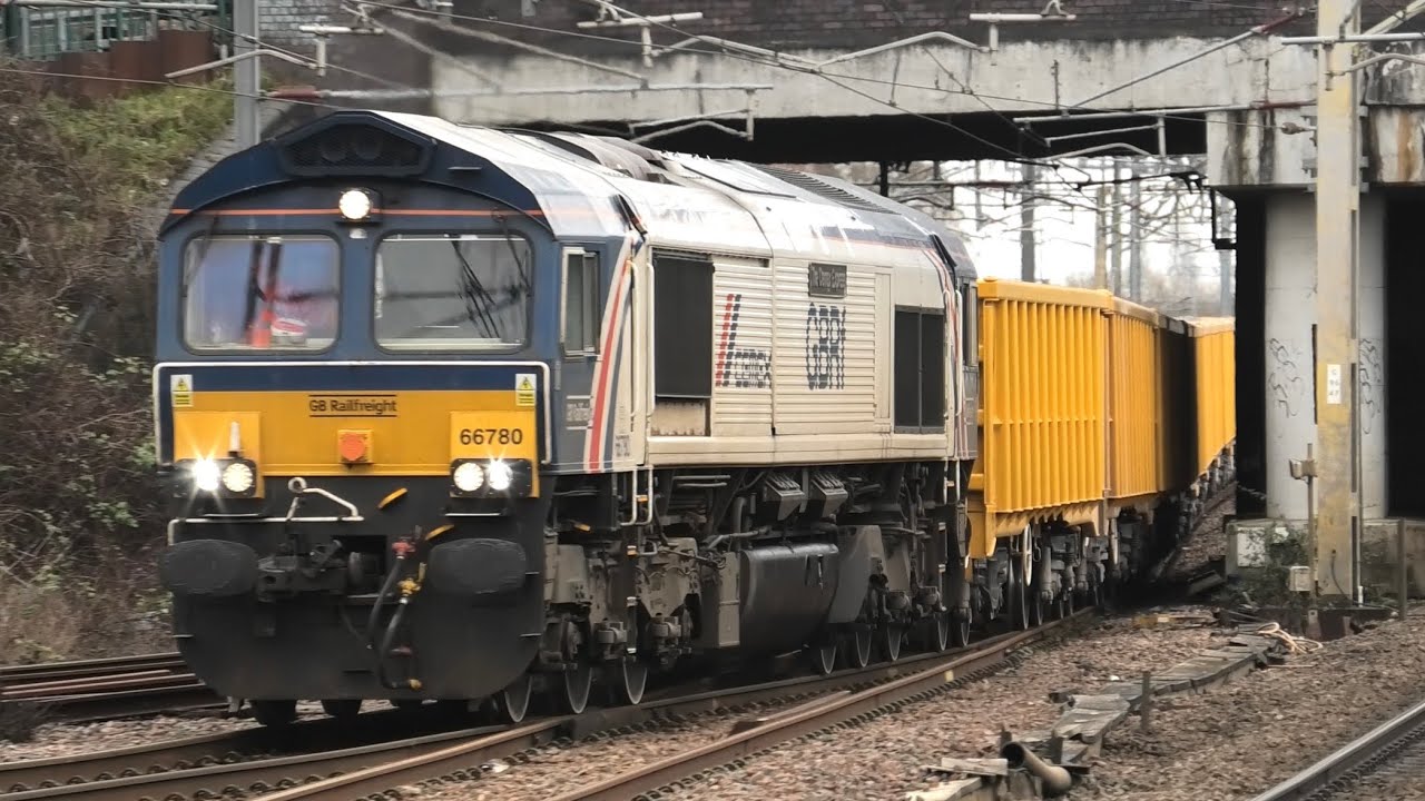 Fantastic Very Cold Morning At Nuneaton Freight/Passenger Trains February 19th 2026 WCML 