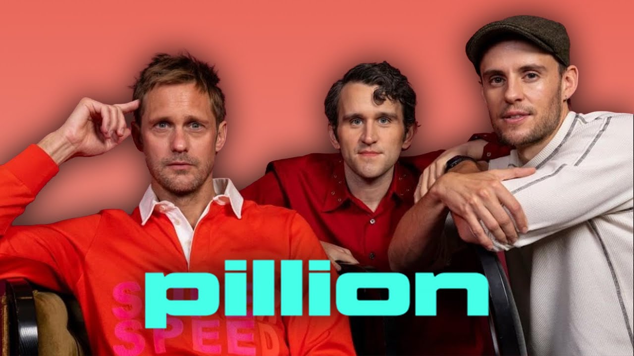 Alexander Skarsgård & Harry Melling on 'Pillion' Love, Power & an Unconventional Romance