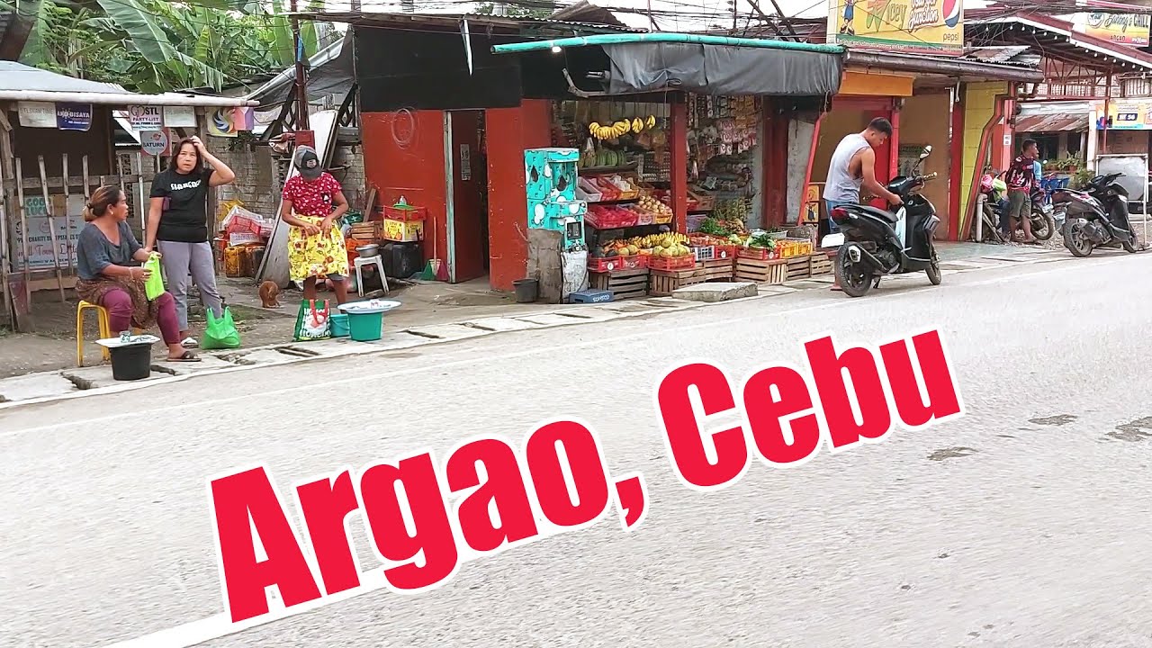 Walking tour at 6.30 AM in Argao, Cebu