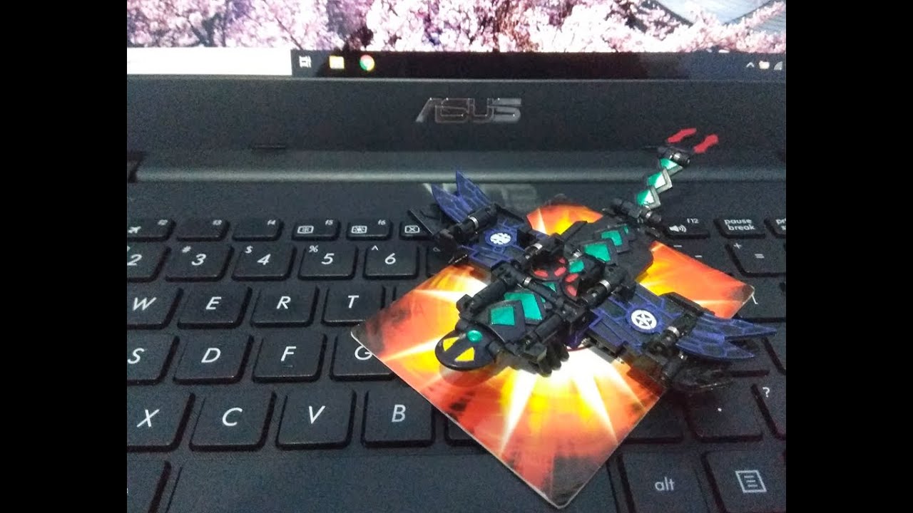 Bakugan Trap Falcon Fly Review (custom paint)