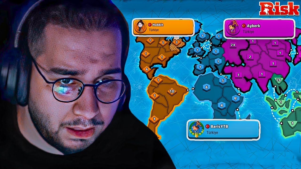 SİNİRDEN KAFAYI YEDİM ! 🤬 | EKİP İLE RİSK : GLOBAL DOMINATION