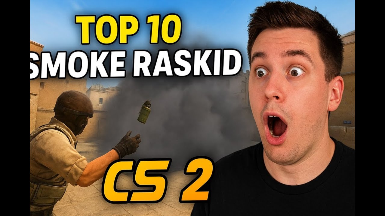 TOP 10 SMOKE RASKID CS2 😭 | Eng kulgili va foydali smokelar!