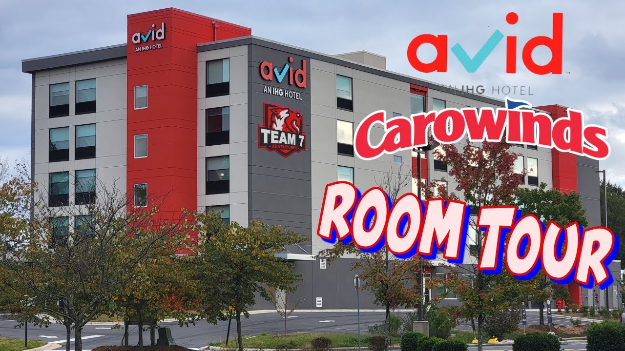 Тур по отелю Avid Hotel Fort Mill, Южная Каролина, комната 417