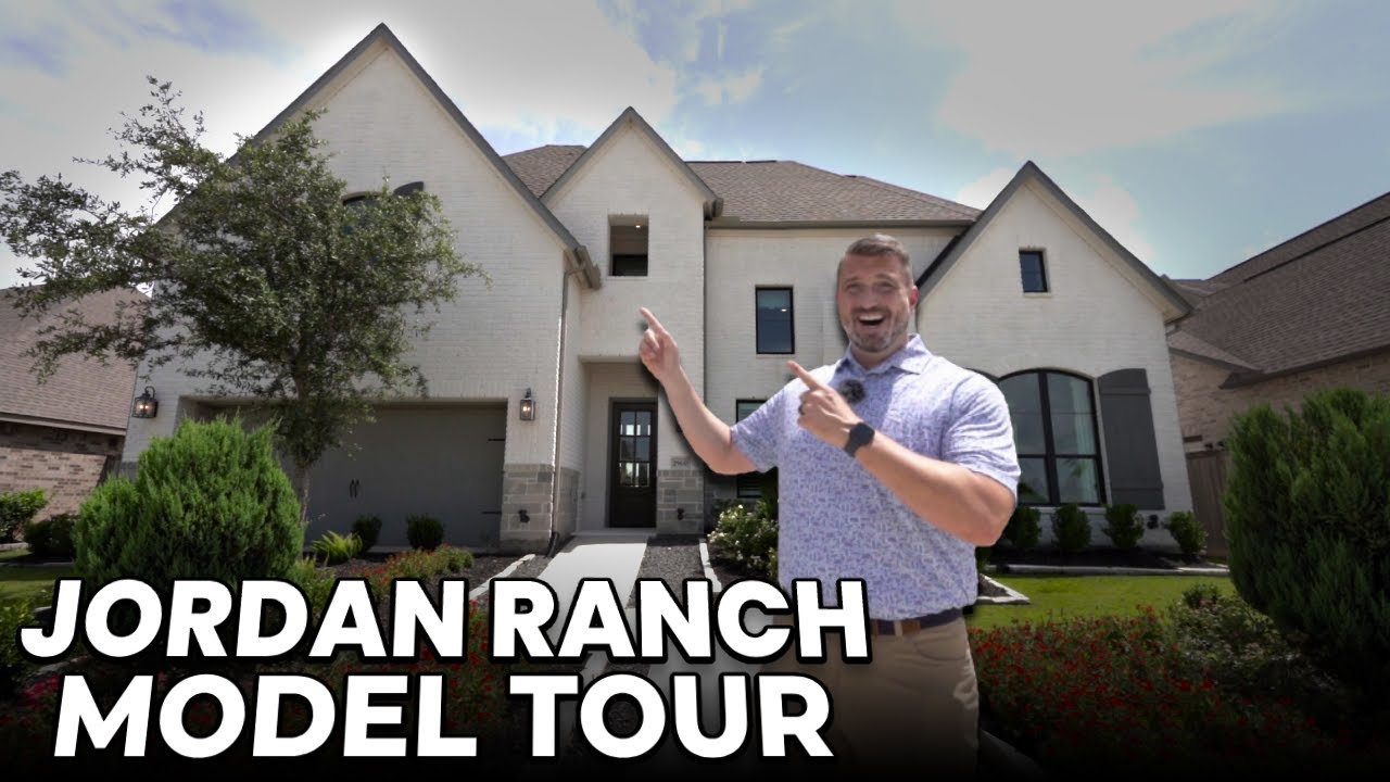 Jordan Ranch Home Tour in Fulshear TX | Houston Homes for Sale & Houston Suburbs Living in 2025
