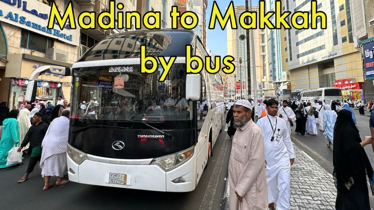 Madina to Makkah by Bus 🚌 || Saudi Arabia #madina #makkah #saudiarabia @markajourney