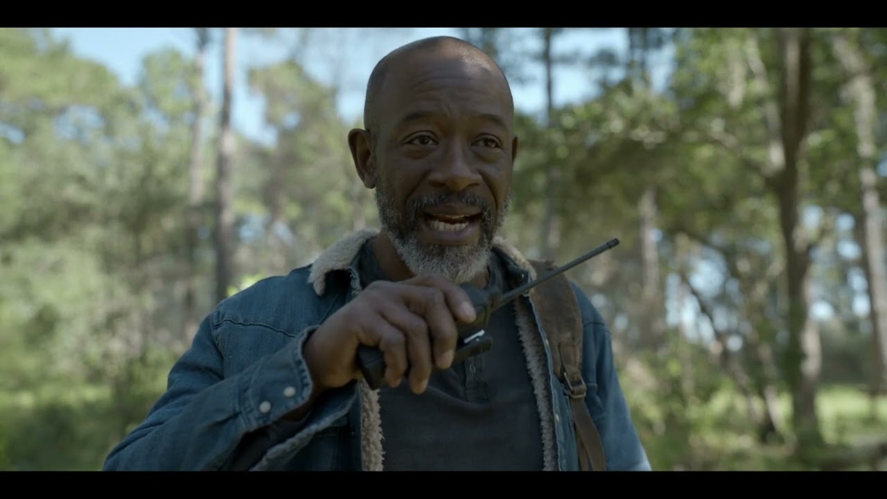 Fear The Walking Dead 8x06 Morgan Sends Message To Rick Grimes Ending Scene Season 8 Episode 6 [HD]