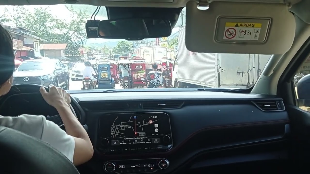 Nissan Navara 2024 New dashboard going to Cagayan de Oro city