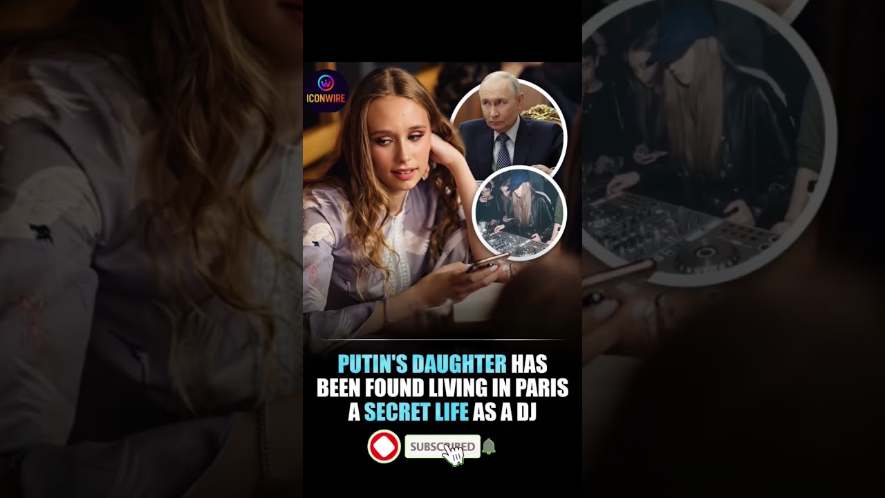 🚨😳 Putin&rsquo;s Daughter is a DJ in Paris #putin #dj #shorts