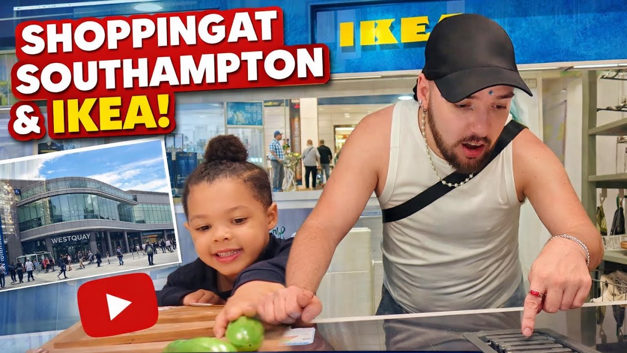 Day Trip to Southampton! Westquay Shopping & IKEA Vlog