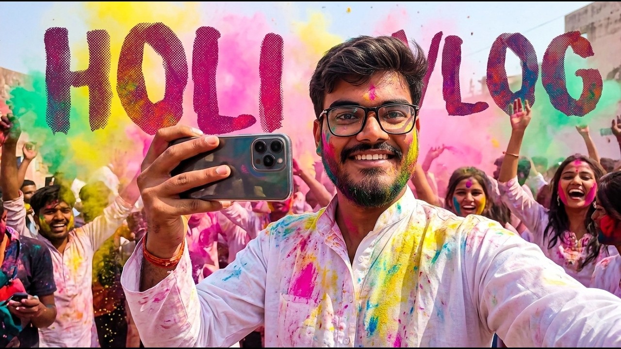 Holi celebration 2026 | ultimate fun with friends